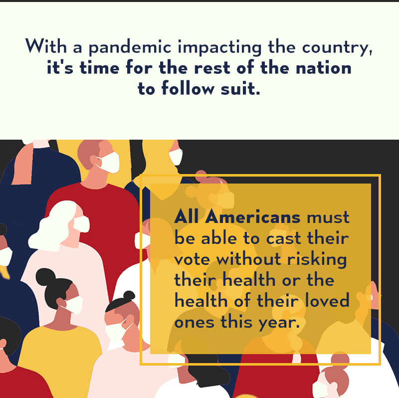 With a pandemic sweeping the country, it's time for the rest of the nation to follow suit.