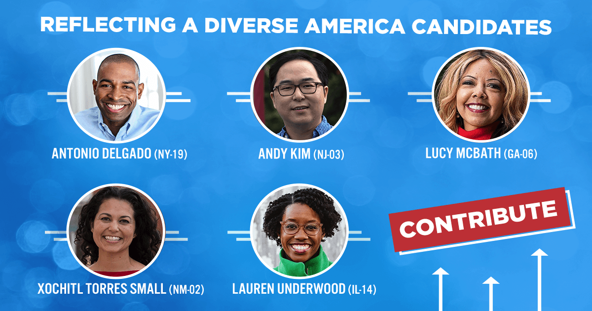 Reflecting a Diverse America candidates